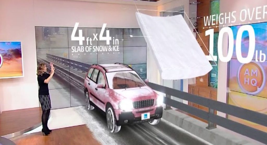 Bienvenidos a la televisión del futuro: la Realidad Aumentada llega a las previsiones del tiempo 2 Bienvenidos a la televisión del futuro: la Realidad Aumentada llega a las previsiones del tiempo