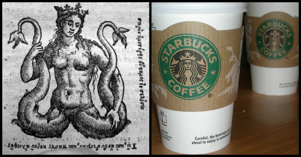 Esta es la fascinante historia que está ocultando la sirena de su taza de Starbucks