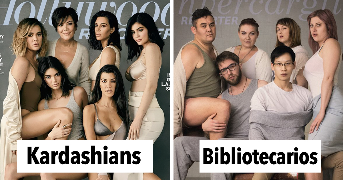 Hacen sesión de fotos inspirada en las Kardashian, y el resultado es mejor que la original 3
