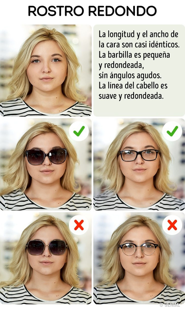 Cómo elegir las gafas de sol perfectas para tu tipo de cara