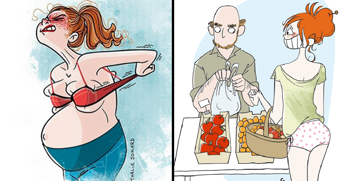 Esta madre ilustra cómo es tener hijos en 25 honestas ilustraciones